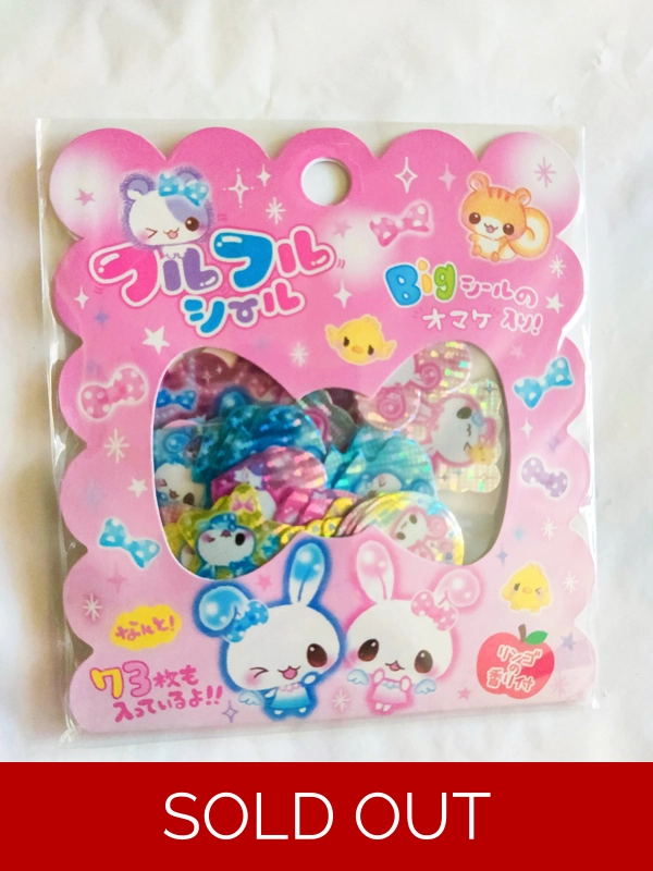 Q-Lia Kawaii Sticker Flake Sack
